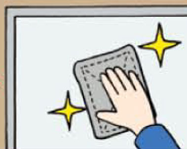 マーカーボードの通常のお手入れ